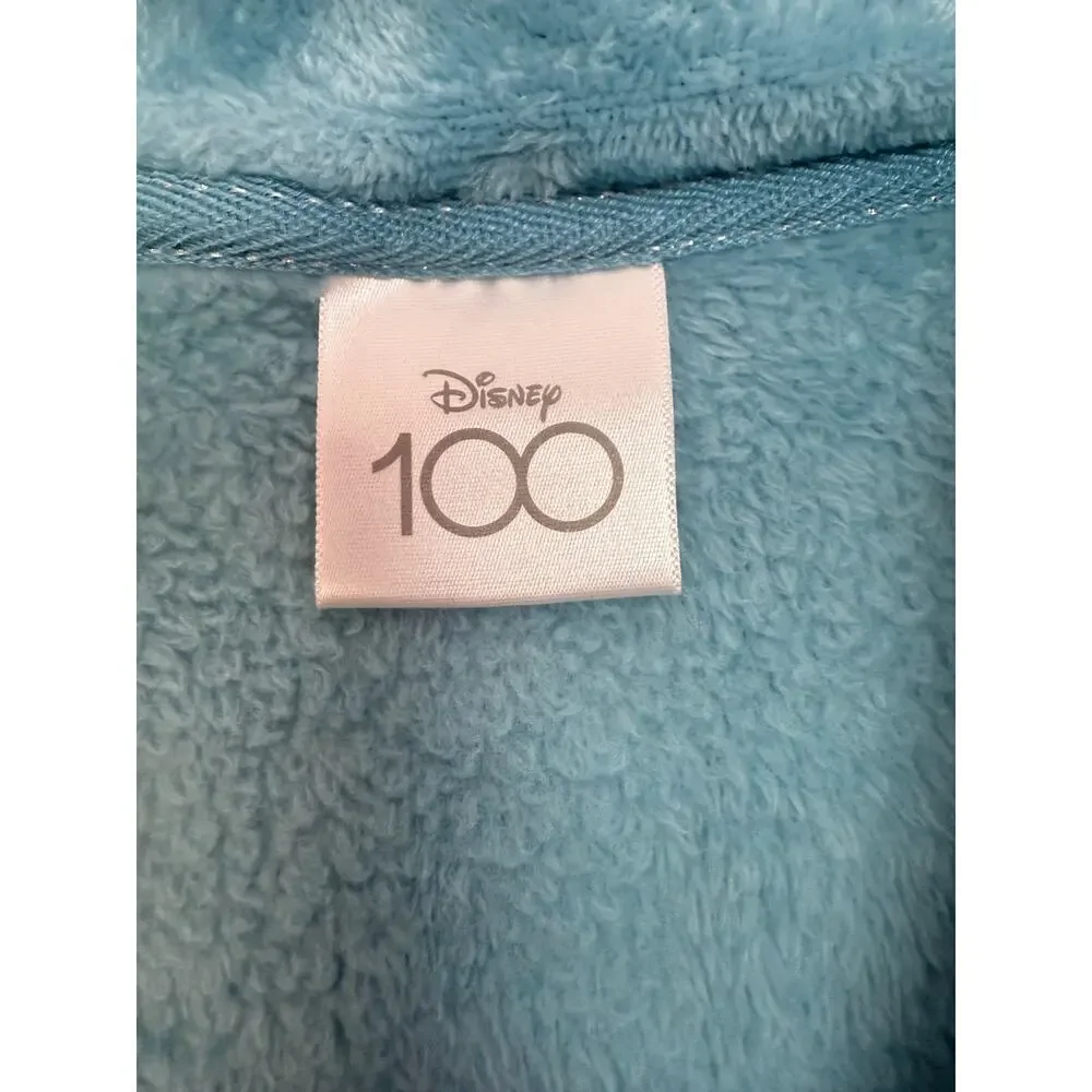 Disney 100 Stitch Fleece Pajama Set Blue Plush Pullover & Pants 2X - Picture 4 of 8